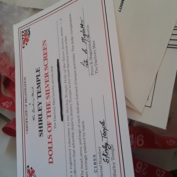 Shirley Temple "Heidi" Doll from Danbury Mint., Silver Screen Dolls - Picture 7 of 11